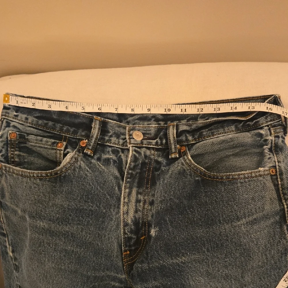 Mens Vintage Levi's 505 Jeans Tagged 32x30 - Picture 13 of 13